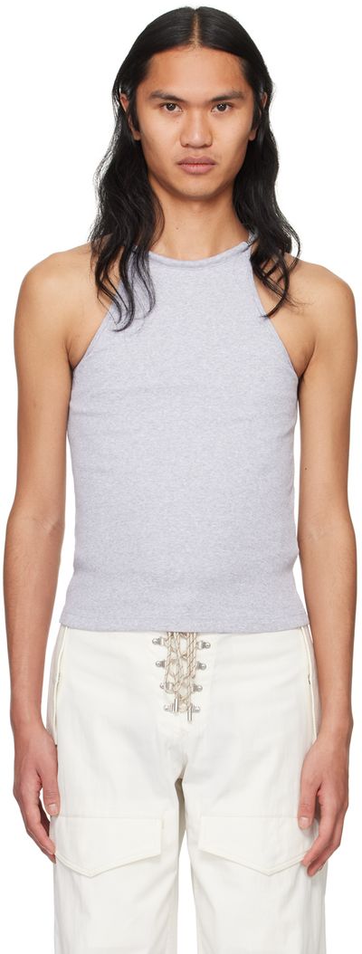 Dion Lee Dion Lee Gray Barball Tank Top