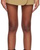 Dion Lee Dion Lee Khaki Interlock Blazer Miniskirt - 1