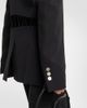 Dion Lee Dion Lee Lace-trimmed cutout wool blazer - 6