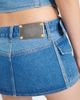 Dion Lee Dion Lee Toolbelt denim miniskirt - 5