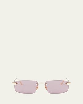 Dior CDior S4U Rimless Square Sunglasses