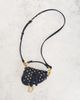 dior Dior Denim Embroidered Micro Saddle Bag Blue - 2