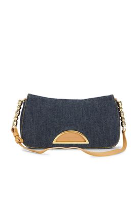 dior Dior Denim Maris Pearl Shoulder Bag