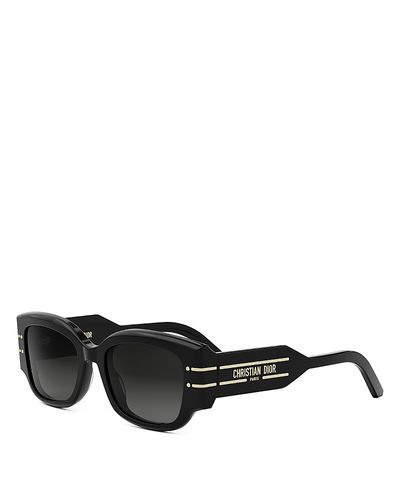 Dior Dior DiorSignature S13I Rectangle Sunglasses, 52mm