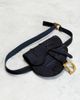 dior Dior Embroidered Saddle Belt Bag - 4