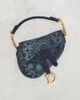 dior Dior Kaleidoscopic Tie Dye Denim Mini Saddle Bag - 2