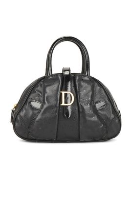 dior Dior Mini Double Saddle Bowler Bag