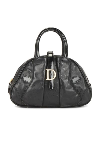 dior Dior Mini Double Saddle Bowler Bag