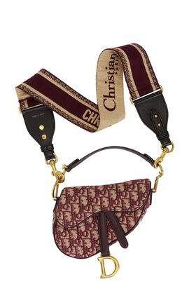 dior Dior Oblique Mini Saddle Bag