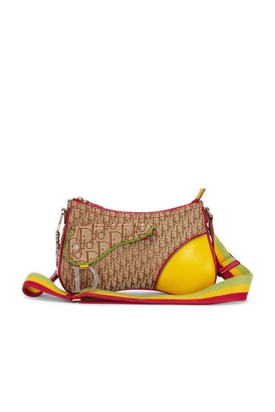 dior Dior Rasta Double Saddle Bag