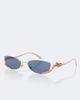 Dior Eyewear Dior Eyewear Dior Bow B1U oval sunglasses - 4