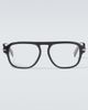 Dior Eyewear Dior Eyewear DiorBlackSuitO A3I flat-top glasses - 1