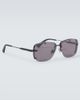 Dior Eyewear Dior Eyewear NeoDior S4U rectangular sunglasses - 4