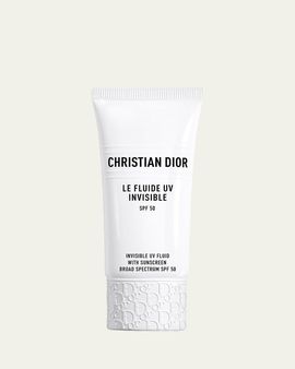 Dior Invisible UV Fluid Hydrating Face Sunscreen, 1 oz.