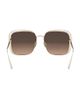 Dior Women's FilDior S1U 58MM Square Sunglasses - 5