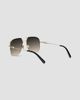 Dior Women's Petit CD A1U 56MM Pilot Sunglasses - 4