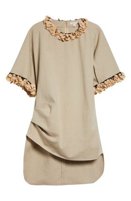 Diotima Diotima Burro Paillette Trim Cotton Top