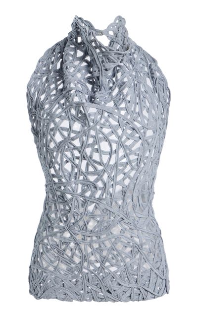 Diotima Diotima Exclusive Embroidered Halter Top