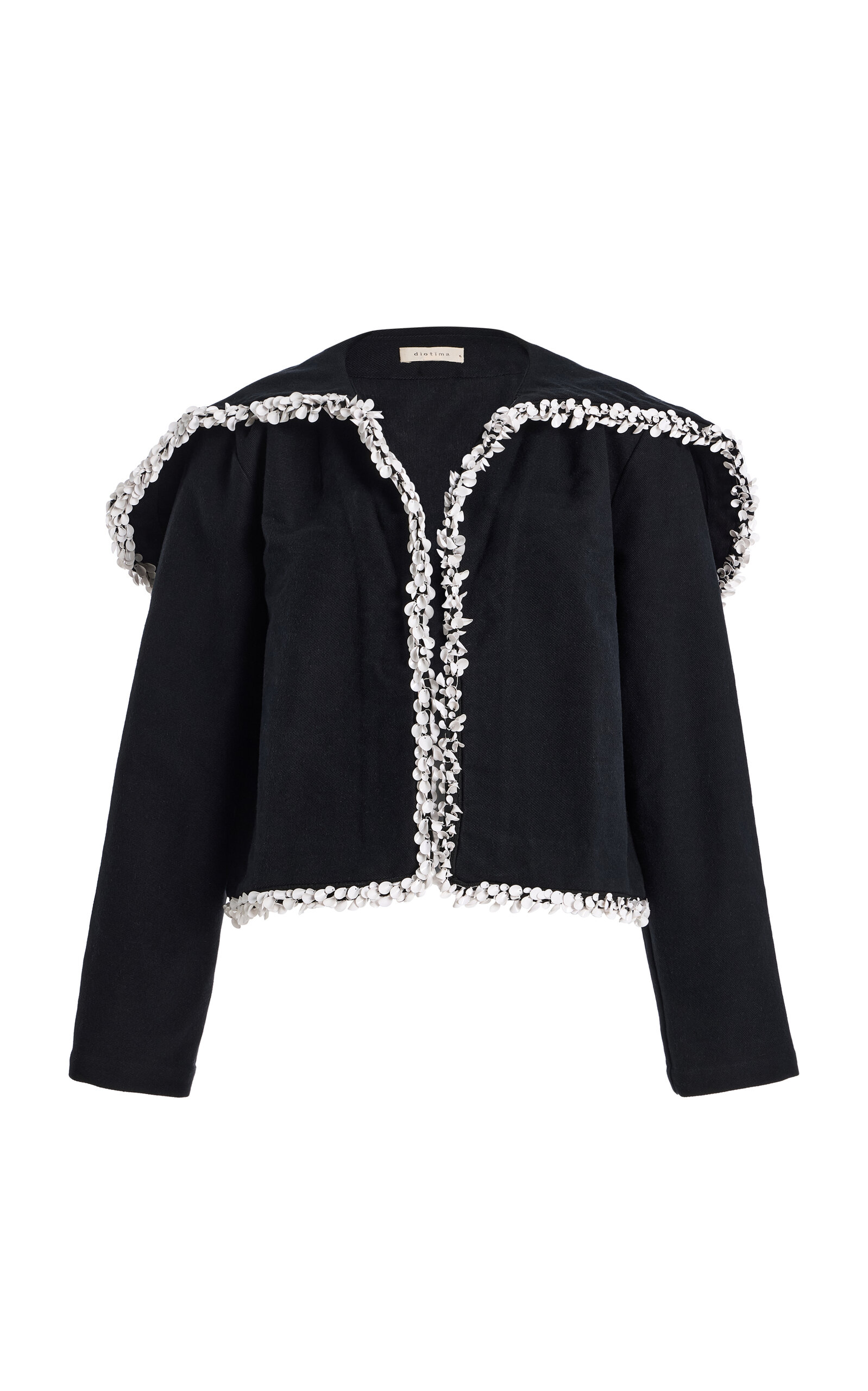 Diotima Diotima Exclusive ShellTrimmed Cotton Jacket