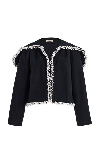 Diotima Diotima Exclusive ShellTrimmed Cotton Jacket