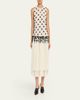 Diotima Embellished Sleeveless Tiered Midi Dress - 3