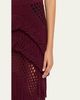 Diotima Medusa Fringe Knit Skirt - 2