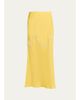 Diotima Orisha Lattice-Inset Silk Maxi Skirt - 1