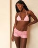 Dippin' Daisy's Dippin' Daisy's Acai shorts in prism pink - 1
