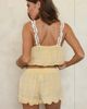 Dippin' Daisy's Dippin' Daisy's Afternoon tea shorts in vanilla custard-Yellow - 2