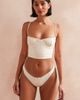 Dippin' Daisy's Dippin' Daisy's Cherie tankini top in crème-White - 1