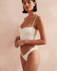 Dippin' Daisy's Dippin' Daisy's Cherie tankini top in crème-White - 3