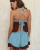 Dippin' Daisy's Dippin' Daisy's Coffee date shorts in blueberry latte - 2
