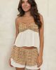 Dippin' Daisy's Dippin' Daisy's Coffee date shorts in vanilla latte-Yellow - 1