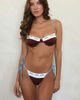 Dippin Daisys Dippin Daisys Cubano Underwire Bikini Top in Mocha, Women's at Urban Outfitters - 2