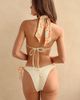 Dippin Daisys Dippin Daisys Ibiza Triangle Bikini Top in Papyrus, Women's at Urban Outfitters - 4