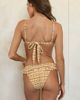 Dippin' Daisy's Dippin' Daisy's Noel super cheeky bikini bottom in vanilla latte-Yellow - 2