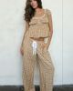 Dippin' Daisy's Dippin' Daisy's Northern lights lounge pants in vanilla latte-Yellow - 1