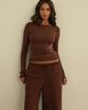 Dippin Daisys Dippin Daisys Overcast Sheer Top in Brunette, Women's at Urban Outfitters - 2