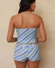 Dippin Daisys Dippin Daisys Reneta Micro Swim Shorts in Costa Azul, Women's at Urban Outfitters - 2