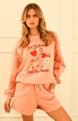 Dippin Daisys Dippin Daisys Take A Picture Long Sleeve Crewneck