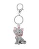 Disney Disney Aristocats Marie Crystal Pavé Bag Charm Keychain - 1