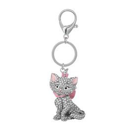 Disney Disney Aristocats Marie Crystal Pavé Bag Charm Keychain
