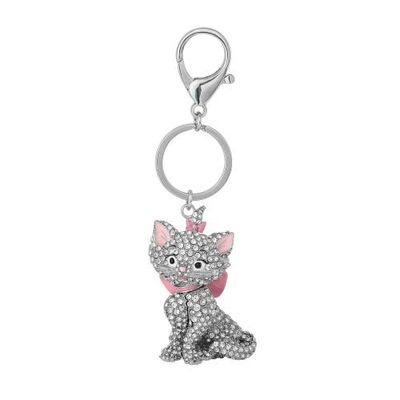 Disney Disney Aristocats Marie Crystal Pavé Bag Charm Keychain