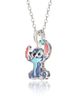 Disney Disney Blue Crystal Sitting Stitch Pendant - 3