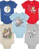 Disney Disney Boys' 5-Pack Short Sleeve Bodysuits - 1