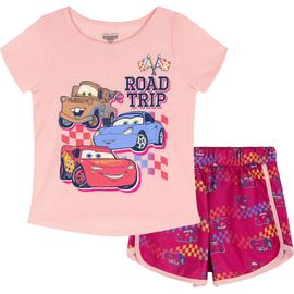 Disney Disney Cars 2-Piece T-Shirt and Dolphin Shorts Set