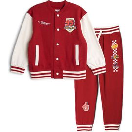 Disney Disney Cars Lightning McQueen Fleece Varsity Jacket and Pants Set