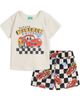 Disney Disney Cars Lightning McQueen French Terry 2-Piece T-Shirt and Shorts Set - 1