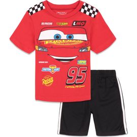 Disney Disney Cars Lightning McQueen Racing 2-Piece T-Shirt and Shorts Set
