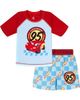 Disney Disney Cars Lightning McQueen Swimwear 2-Piece Rash Guard and Swim Trunks Set - 1